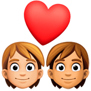 Émoji 🧑🏼‍❤️‍🧑🏽 Couple Avec Cœur: Personne, Personne, Peau Moyennement Claire, Peau Légèrement Mate sur Facebook 15.0.