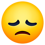 😞 Emoji enttäuschtes Gesicht Facebook 15.0.