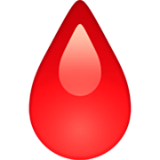 🩸 Emoji Gota De Sangue na Facebook 15.0.