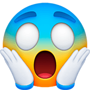 Emoji 😱 Faccina Terrorizzata su Facebook 15.0.
