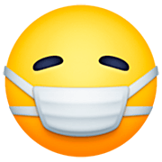 😷 Emoji Rosto Com Máscara Médica na Facebook 15.0.