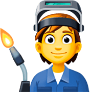 Emoji 🧑‍🏭 Persona Che Lavora In Fabbrica su Facebook 15.0.