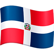 Flagge: Dominikanische Republik Facebook 15.0.