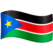 Flagge: Südsudan Facebook 15.0.