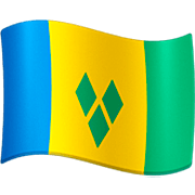 Flagge: St. Vincent und die Grenadinen Facebook 15.0.