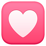 💟 Emoji Adorno De Corazón en Facebook 15.0.