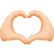 🫶🏼 Emoji Herz Hände: mittelhelle Hautfarbe Facebook 15.0.