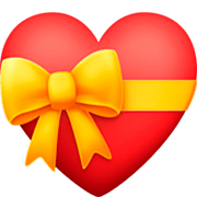 💝 Emoji Herz mit Schleife Facebook 15.0.