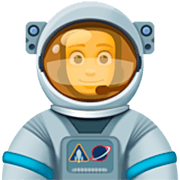 Émoji 👨‍🚀 Astronaute Homme sur Facebook 15.0.