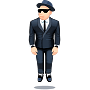 Emoji 🕴🏻‍♂️ Uomo in giacca e cravatta levitante: Carnagione Chiara su Facebook 15.0.