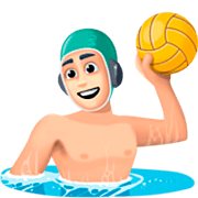 🤽🏻‍♂️ Emoji Wasserballspieler: helle Hautfarbe Facebook 15.0.