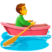 Emoji 🚣‍♂️ Uomo In Barca A Remi su Facebook 15.0.