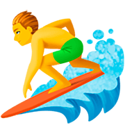 Emoji 🏄‍♂️ Surfista Uomo su Facebook 15.0.