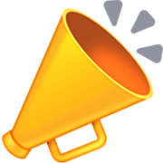 Emoji 📣 Megafono su Facebook 15.0.