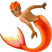 Emoji 🧜🏾 Sirena: Carnagione Abbastanza Scura su Facebook 15.0.