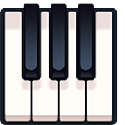 Emoji 🎹 Piano su Facebook 15.0.