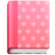 📔 Emoji Notizbuch mit dekorativem Einband Facebook 15.0.