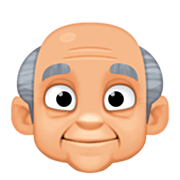 👴🏼 Emoji älterer Mann: mittelhelle Hautfarbe Facebook 15.0.