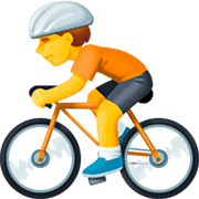 🚴 Emoji Persona En Bicicleta en Facebook 15.0.