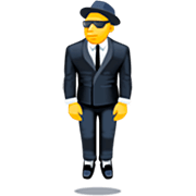Emoji 🕴️ Uomo Con Completo Che Levita su Facebook 15.0.