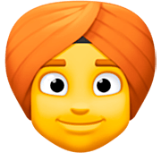 👳 Emoji Person mit Turban Facebook 15.0.
