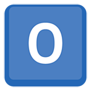 Symbole indicateur régional lettre O Facebook 15.0.