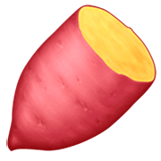 Emoji 🍠 Patata Dolce Arrosto su Facebook 15.0.