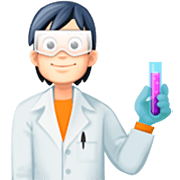 Emoji 🧑🏻‍🔬 Persona Che Lavora In Campo Scientifico: Carnagione Chiara su Facebook 15.0.