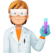 🧑🏼‍🔬 Emoji Wissenschaftler(in): mittelhelle Hautfarbe Facebook 15.0.