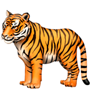 Emoji 🐅 Tigre su Facebook 15.0.