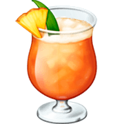 Emoji 🍹 Cocktail Tropicale su Facebook 15.0.