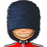 💂🏼‍♀️ Emoji Guardia Mujer: Tono De Piel Claro Medio en Facebook 15.0.