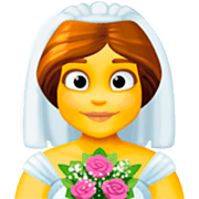 Emoji 👰‍♀️ Donna con il velo su Facebook 15.0.