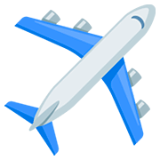 Emoji ✈️ Aeroplano su Facebook 2.0.