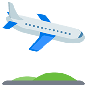 🛬 Emoji Landung eines Flugzeugs Facebook 2.0.