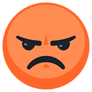 Emoji 😠 Faccina Arrabbiata su Facebook 2.0.