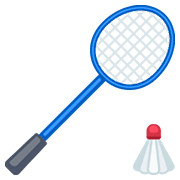 Emoji 🏸 Badminton su Facebook 2.0.