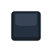 Emoji ◾ Quadrato Nero Medio-piccolo su Facebook 2.0.