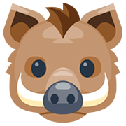 Emoji 🐗 Cinghiale su Facebook 2.0.