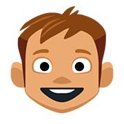 👦🏽 Emoji Niño: Tono De Piel Medio en Facebook 2.0.