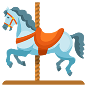 Emoji 🎠 Cavallo Da Giostra su Facebook 2.0.