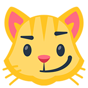 Emoji 😼 Gatto Con Sorriso Sarcastico su Facebook 2.0.