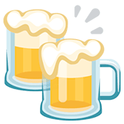 🍻 Emoji Jarras De Cerveza Brindando en Facebook 2.0.
