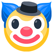 🤡 Emoji Clown-Gesicht Facebook 2.0.