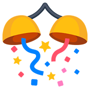 Emoji 🎊 Coriandoli su Facebook 2.0.
