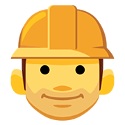 👷 Emoji Trabalhador De Construção Civil na Facebook 2.0.