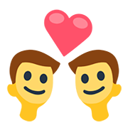 👨‍❤️‍👨 Emoji Pareja Enamorada: Hombre Y Hombre en Facebook 2.0.
