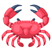 Émoji 🦀 Crabe sur Facebook 2.0.