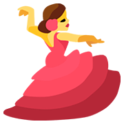 💃 Emoji Mujer Bailando en Facebook 2.0.
