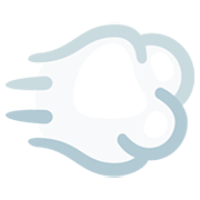 Emoji 💨 Nuvola Di Polvere su Facebook 2.0.
